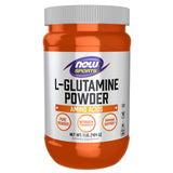 NOW Foods L-Glutamine en poudre, bouteille 1lb, soutien potentiel de l'équilibre azoté lors de l'effort