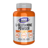 NOW Foods L-Glutamine Pure en poudre, bouteille pratique, soutien musculaire.