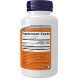 NOW Foods L-Méthionine, étiquette nutritionnelle indiquant vitamine B6 et ingrédients.
