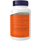 NOW Foods L-Tyrosine, capsules visibles prêtes à avaler entre les repas.