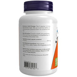 NOW Foods L-Tyrosine 500 mg, étiquette claire et sans gluten.