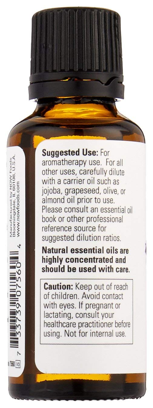 NOW Foods Lavande – Emballage et etiquette soignés garantissant pureté et traçabilité.