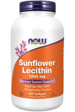 NOW Foods Lécithine de tournesol, bouteille, soutien potentiel du système nerveux.