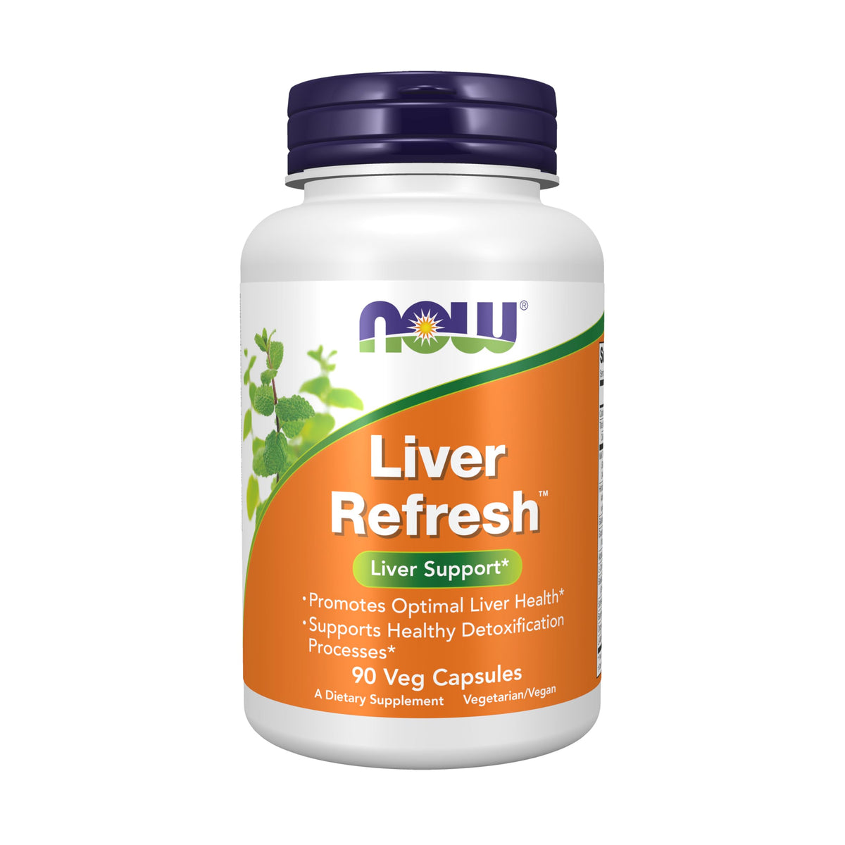 NOW Foods Liver Refresh – bouteille de compléments hépatiques pour soutenir la détox naturelle.