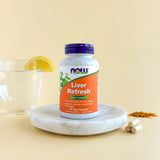 NOW Foods Liver Refresh – contient du glutathion et des nutriments clés pour l’élimination.