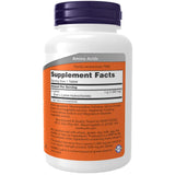 Étiquette NOW Foods L-Lysine 1000 mg – informations et certifications visibles