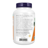 NOW Foods magnésium bisglycinate poudre versée dans un verre d’eau.