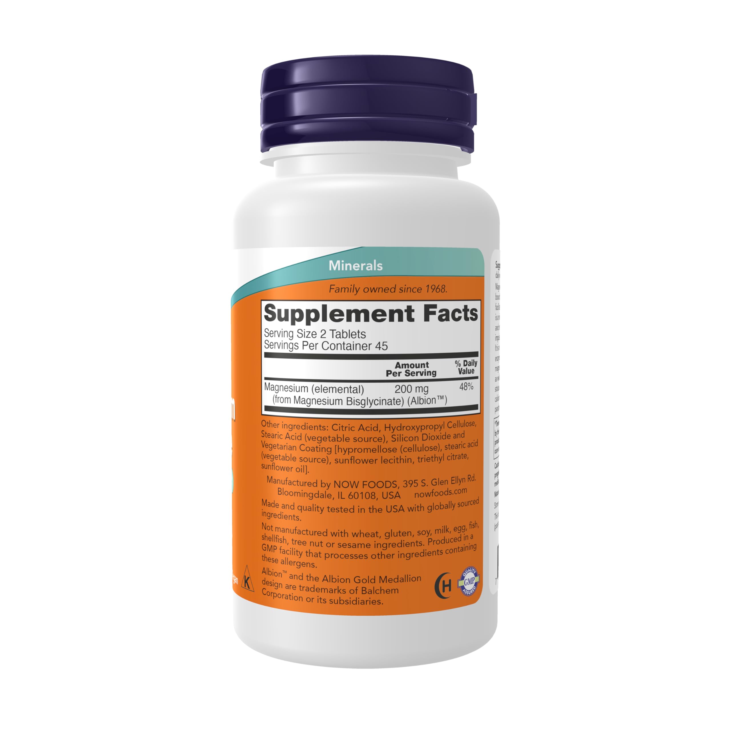NOW Foods Magnésium Glycinate: comprimés 90 faciles à intégrer à votre routine.