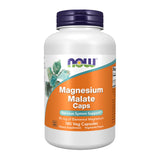NOW Foods Magnesium Malate – paquet de capsules pratiques pour soutien énergétique potentiel.
