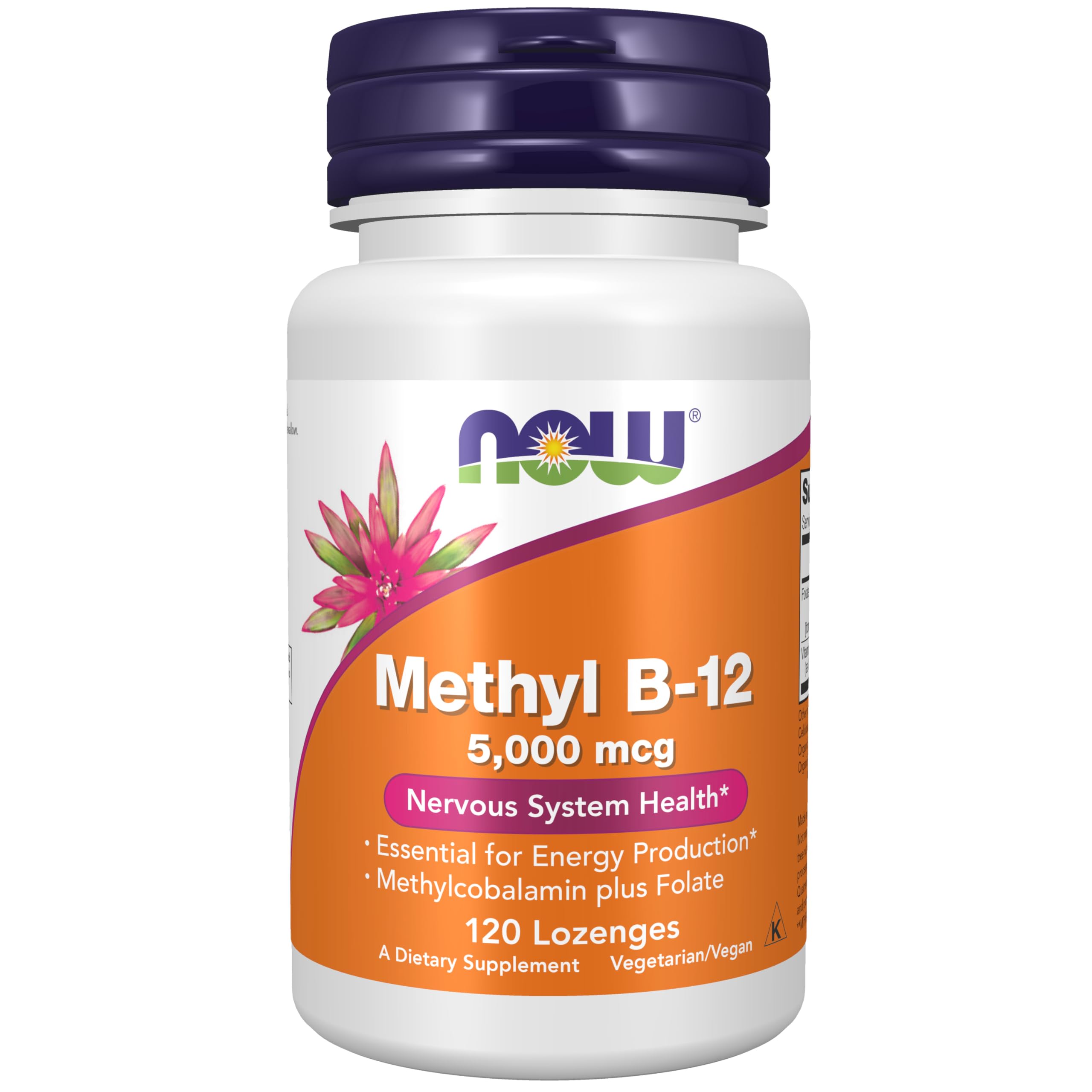 NOW Foods Methyl B-12: boîte de pastilles, potentiel soutien énergie