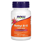 NOW Foods Méthyl B-12 1000 mcg – bouteille visible, format pratique au quotidien