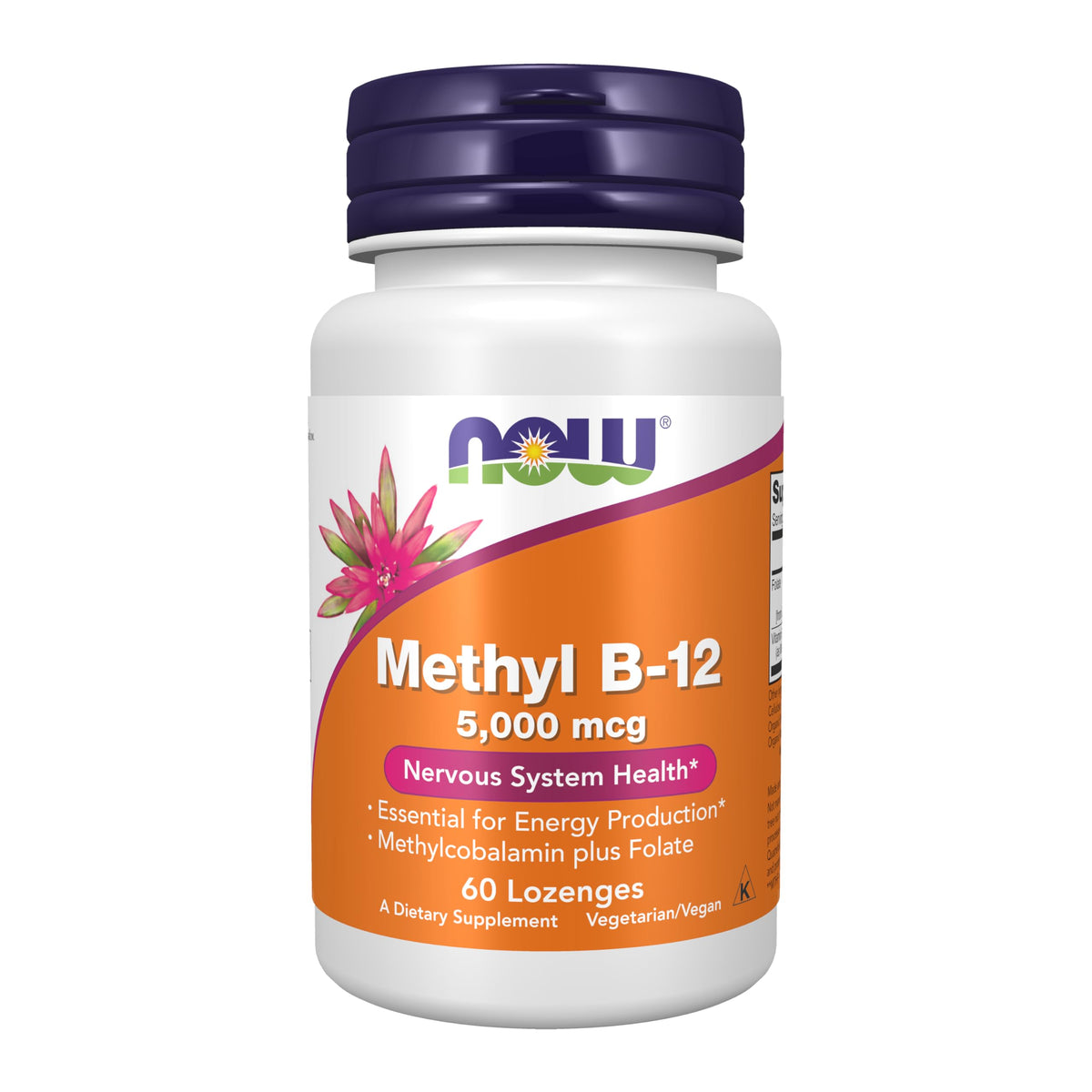 NOW Foods Methyl B-12 pastilles dans l'emballage, soutien potentiel énergie