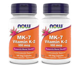 NOW Foods MK-7 vitamine K2 100 mcg – bouteille, puissante option pour la santé osseuse potentielle