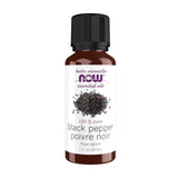 NOW Foods Poivre noir en bouteille d huile essentielle prête à diffuser