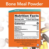 NOW Foods Poudre d’Os – doseuse intégrée pour portions rapides et faciles.