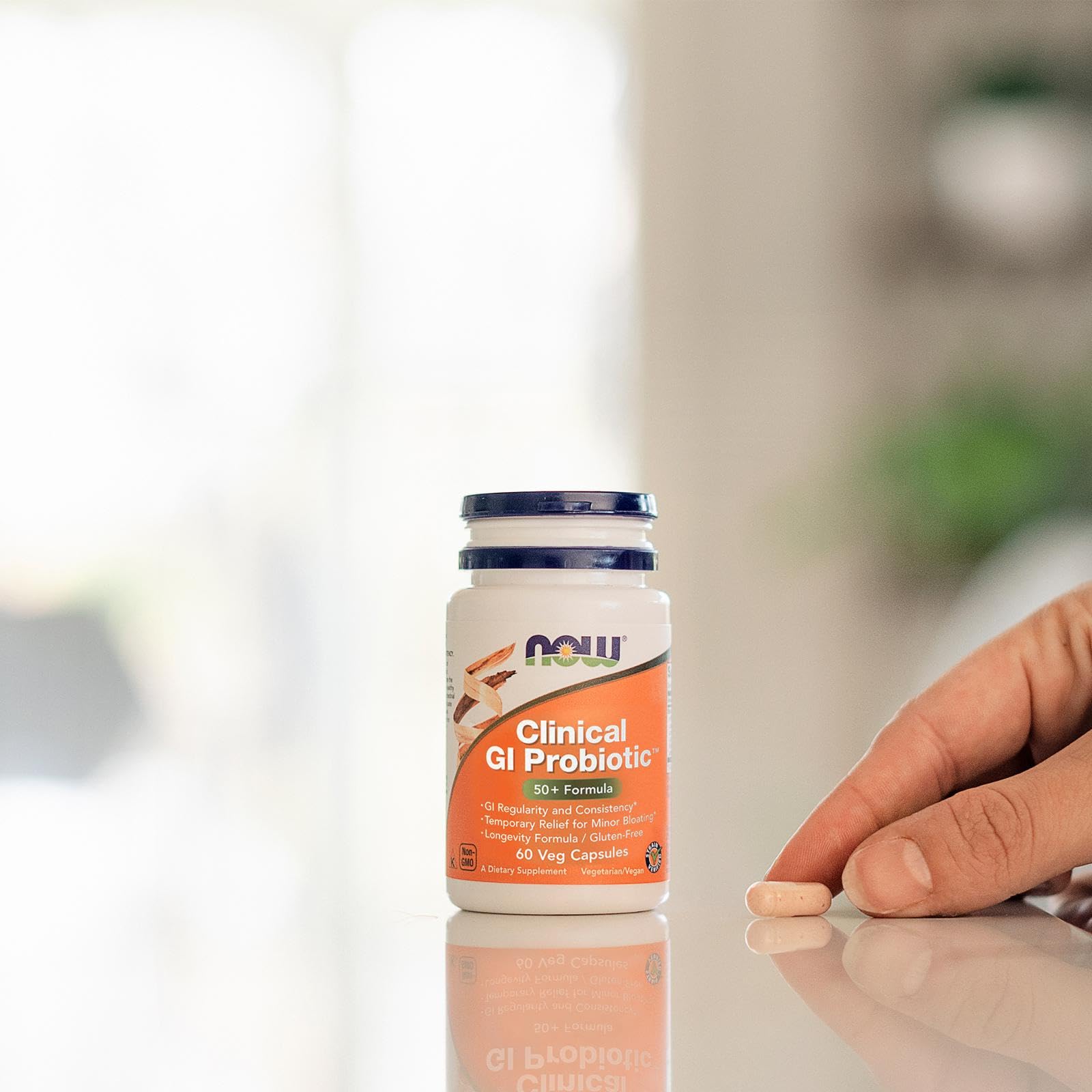 NOW Foods GI Probiotic 50+ – vérification ADN assurant l’authenticité des souches.