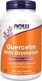 NOW Foods Quercétine Bromélaïne – étiquette détaillée pour comprendre les ingrédients