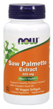 Huile-base pépins de courge associée au palmier-nain dans NOW Foods.