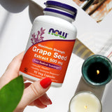 NOW Foods sceau sans OGM sur l'emballage, produit naturel