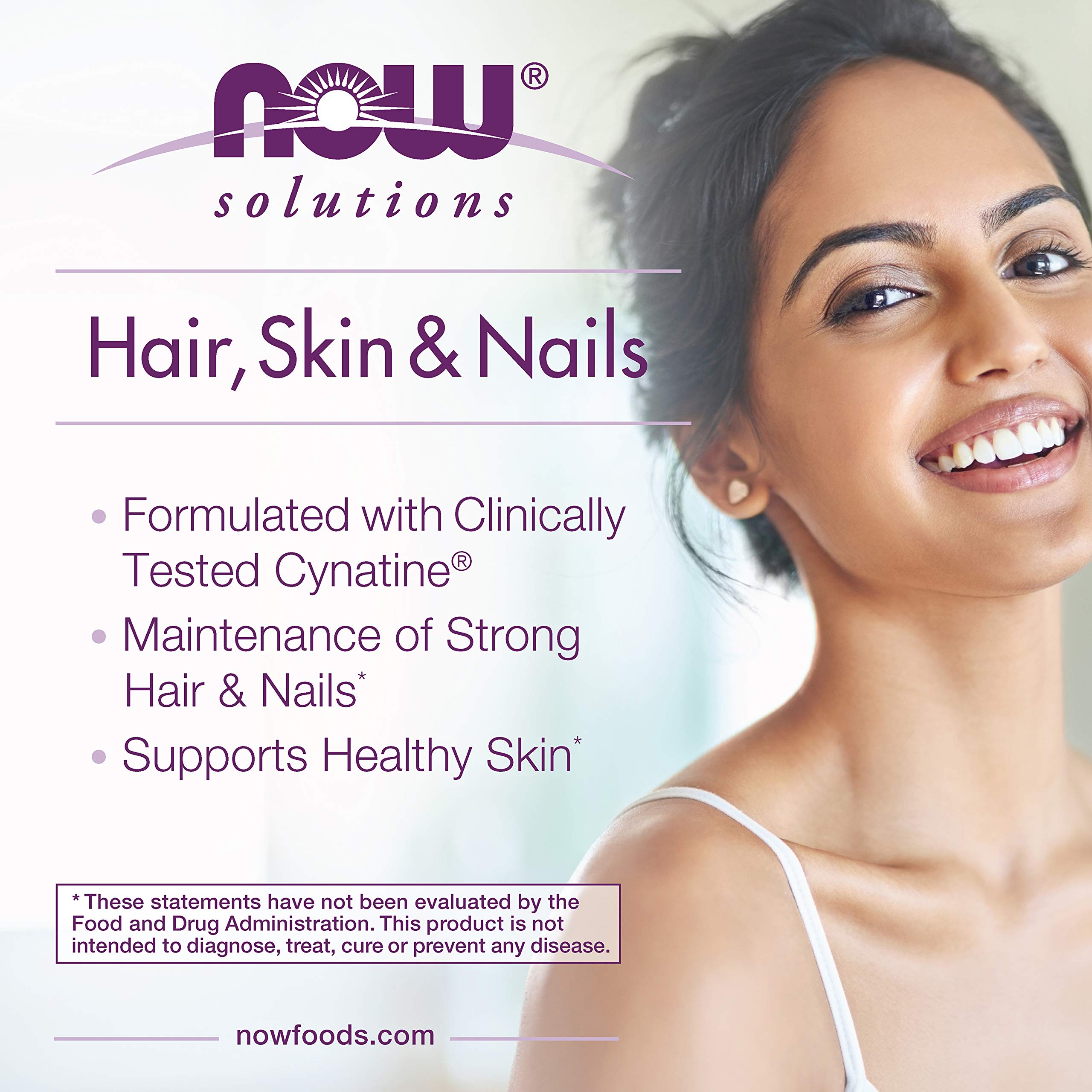 NOW Foods Solutions ongles plus forts grâce à Cynatine