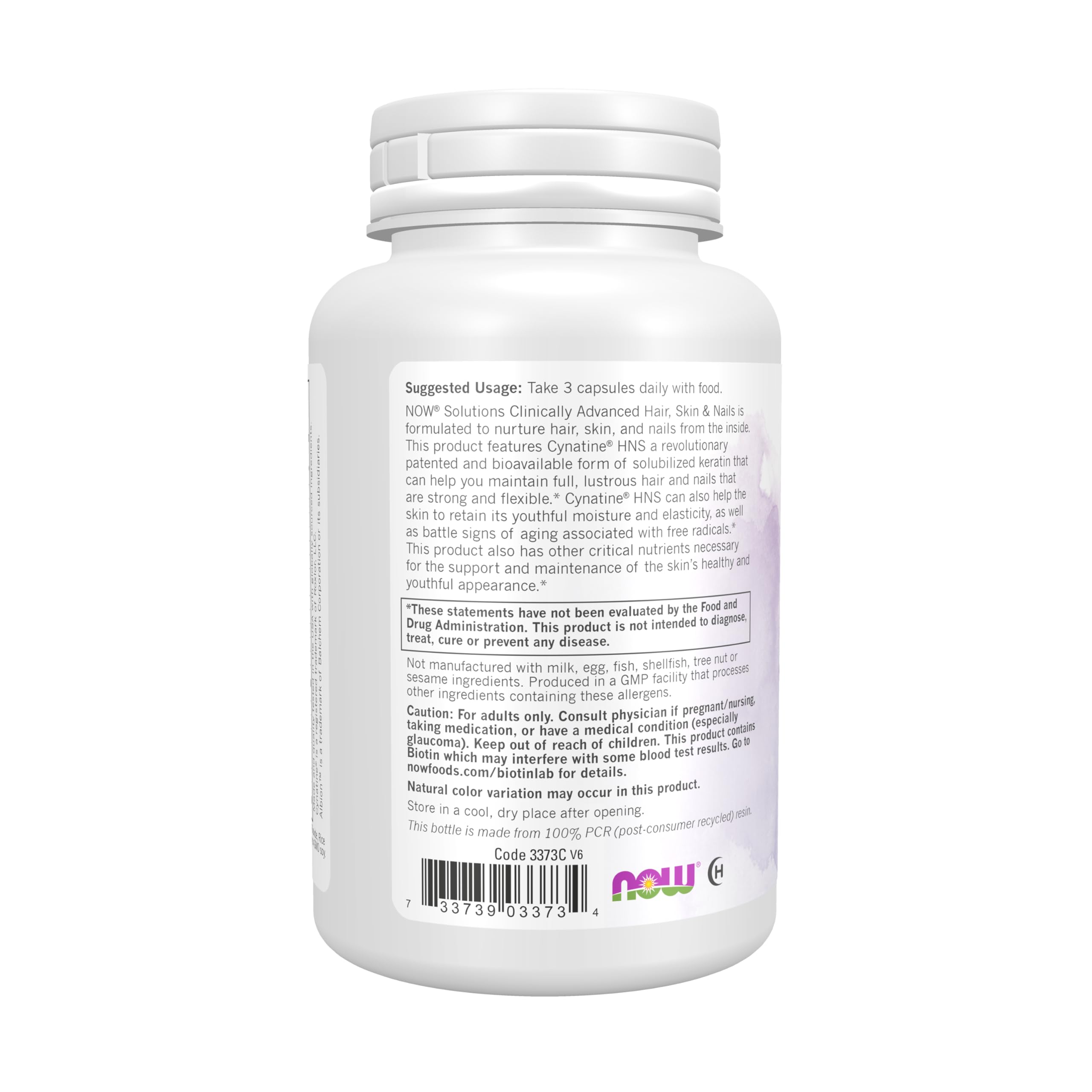 NOW Foods Solutions peau elasticite hydratation durable