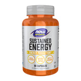 NOW Foods Sports Sustained Energy: capsules énergie soutenue pour vigilance durable.