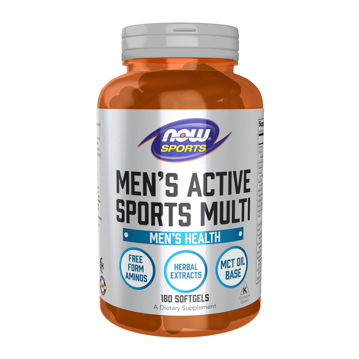NOW Foods Sports Multi Hommes – acides aminés libres pour énergie et récupération