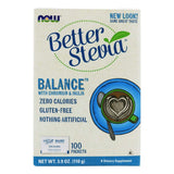  NOW Foods Stevia Balance – emballage pratique, 3 packs, sans calories.
