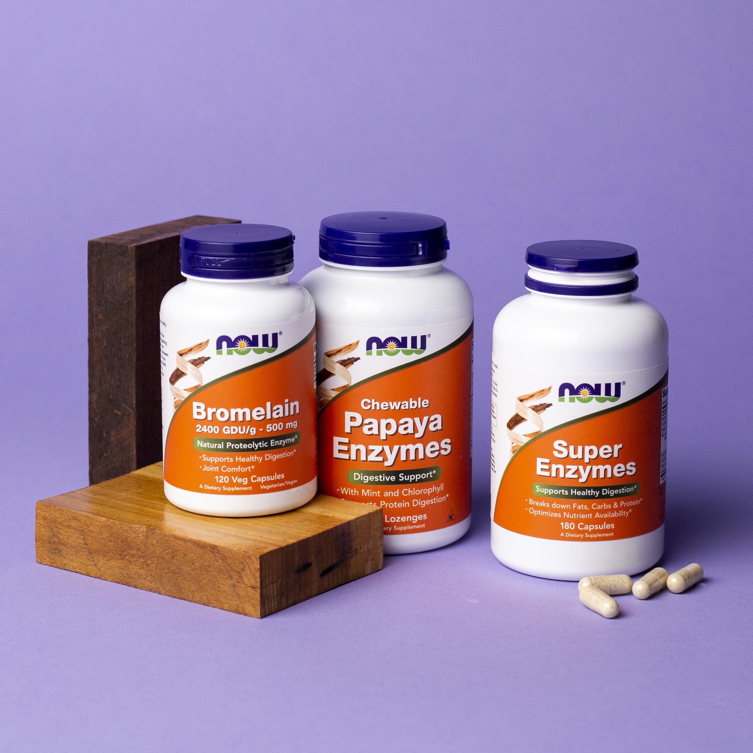 Produit NOW Foods sans soja, sans gluten et keto-friendly