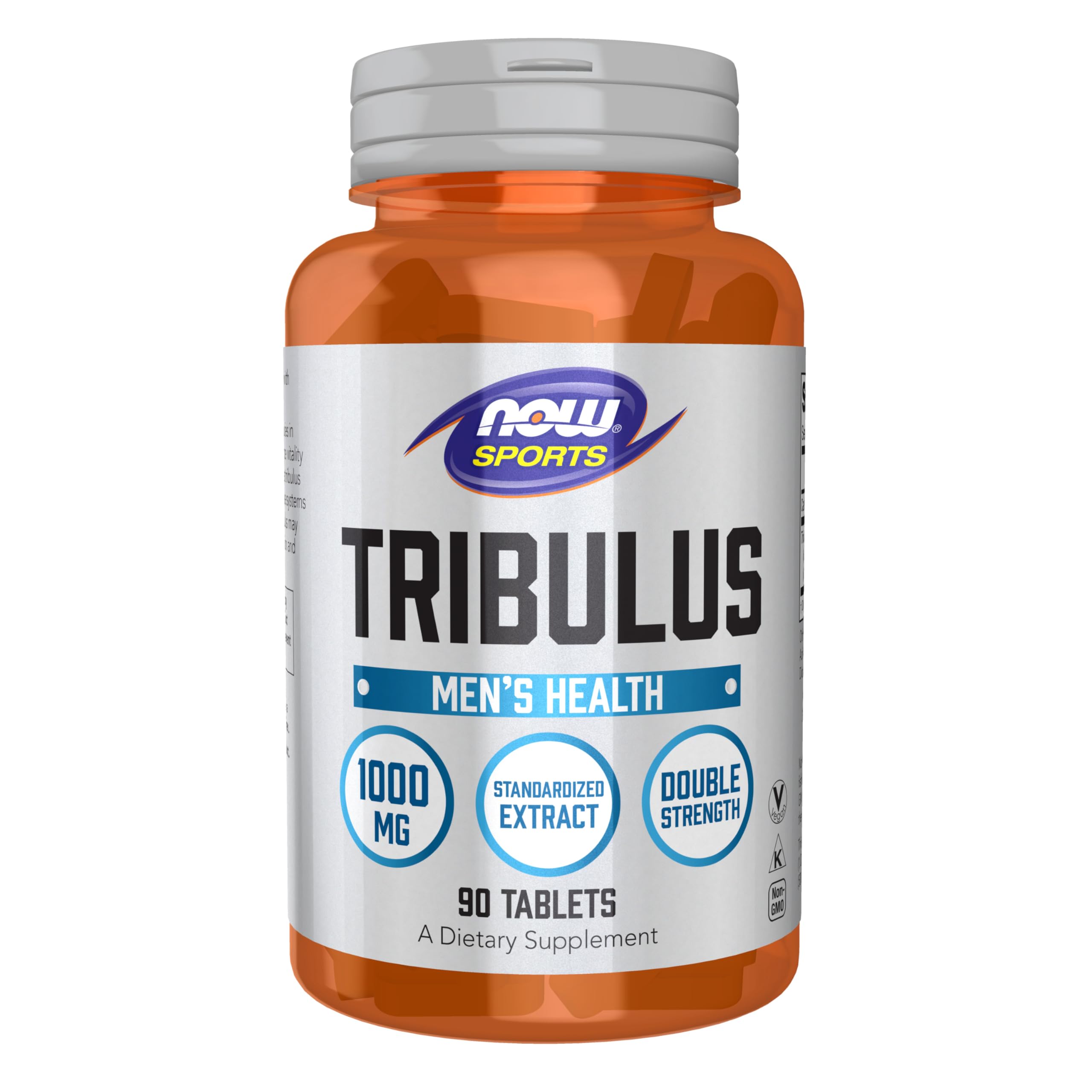 NOW Foods Tribulus 1000 mg — tablettes dans l’étui, soutien endocrinien potentiel