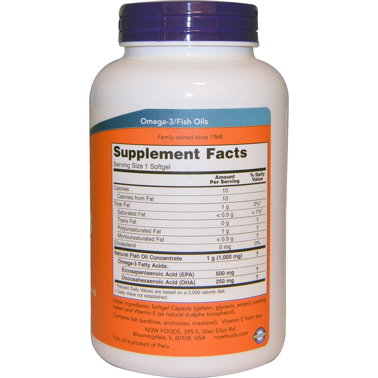 NOW Foods Ultra Omega-3, capsules, pour une ingestion facile et tolérable au quotidien.