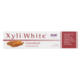 NOW Foods XyliWhite Gel Dentaire Cannelle, tube prêt à l'emploi pour une fraîcheur quotidienne.