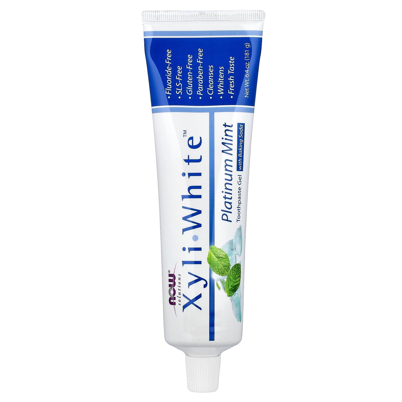 Pourcentage élevé de xylitol (25%) près de l'emballage