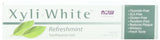 Now Foods XyliWhite Refreshmint, tube dentifrice, pour un brossage rafraîchissant.