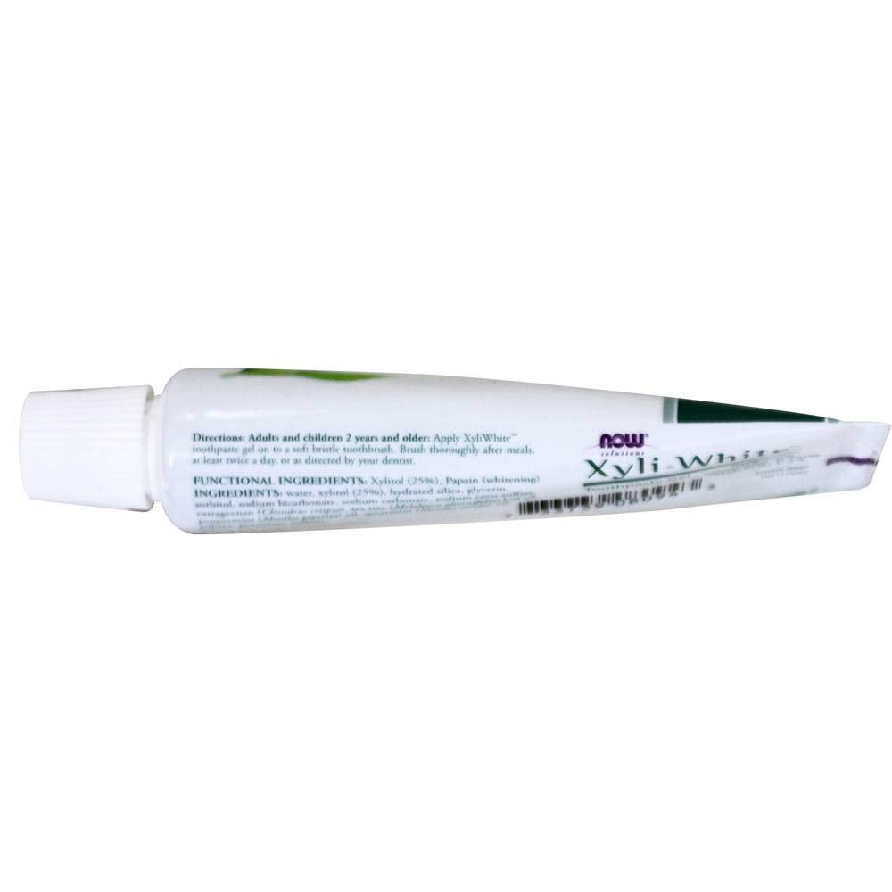 Now Foods XyliWhite : sourire plus blanc après un usage quotidien et frais.