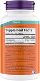NOW Foods Zinc Picolinate 50 mg : capsules faciles à avaler pour une routine quotidienne.