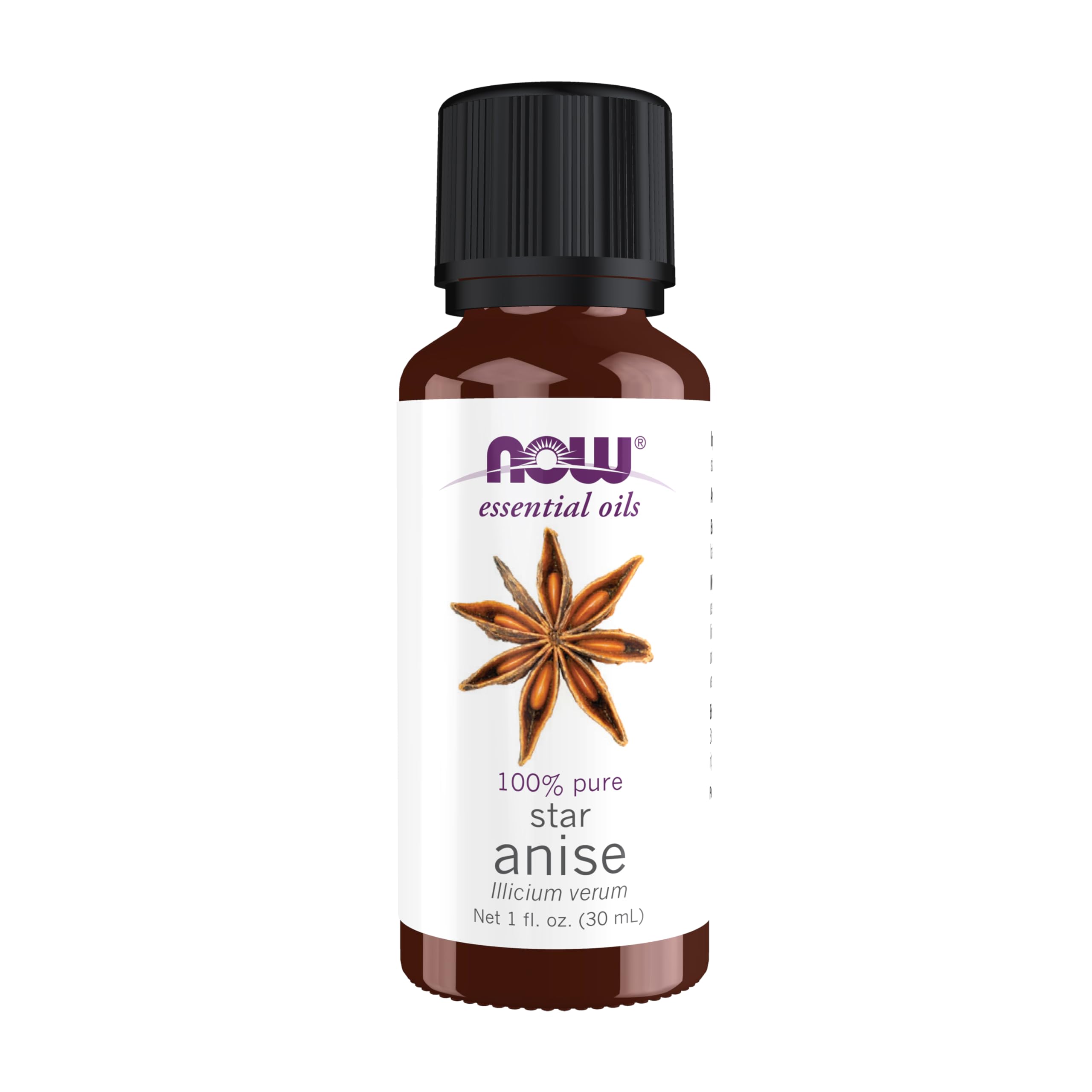 NOW huile anis bouteille prête pour l'aromathérapie