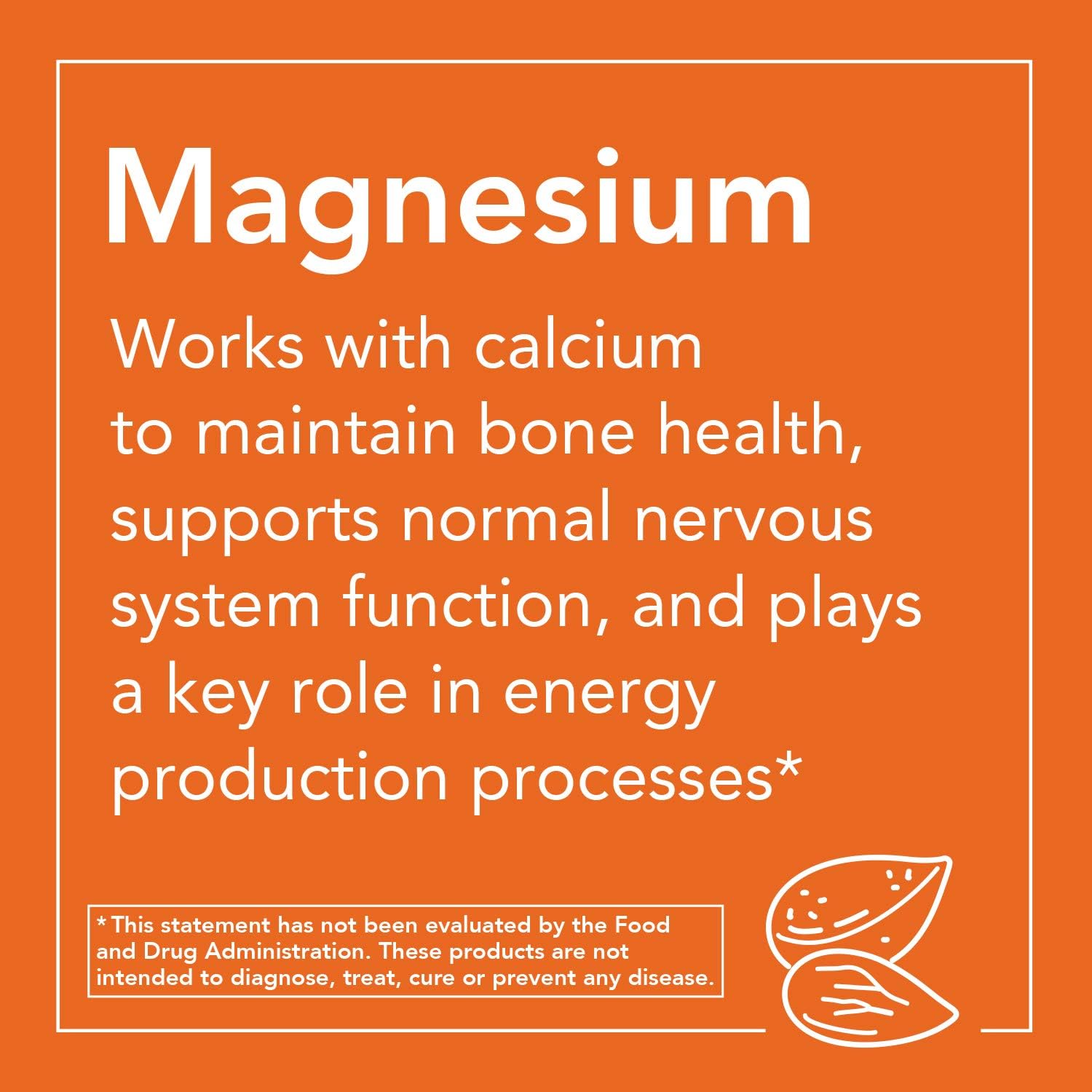 NOW Magnésium Citrate 200 mg - comprimés, peut favoriser le métabolisme énergétique