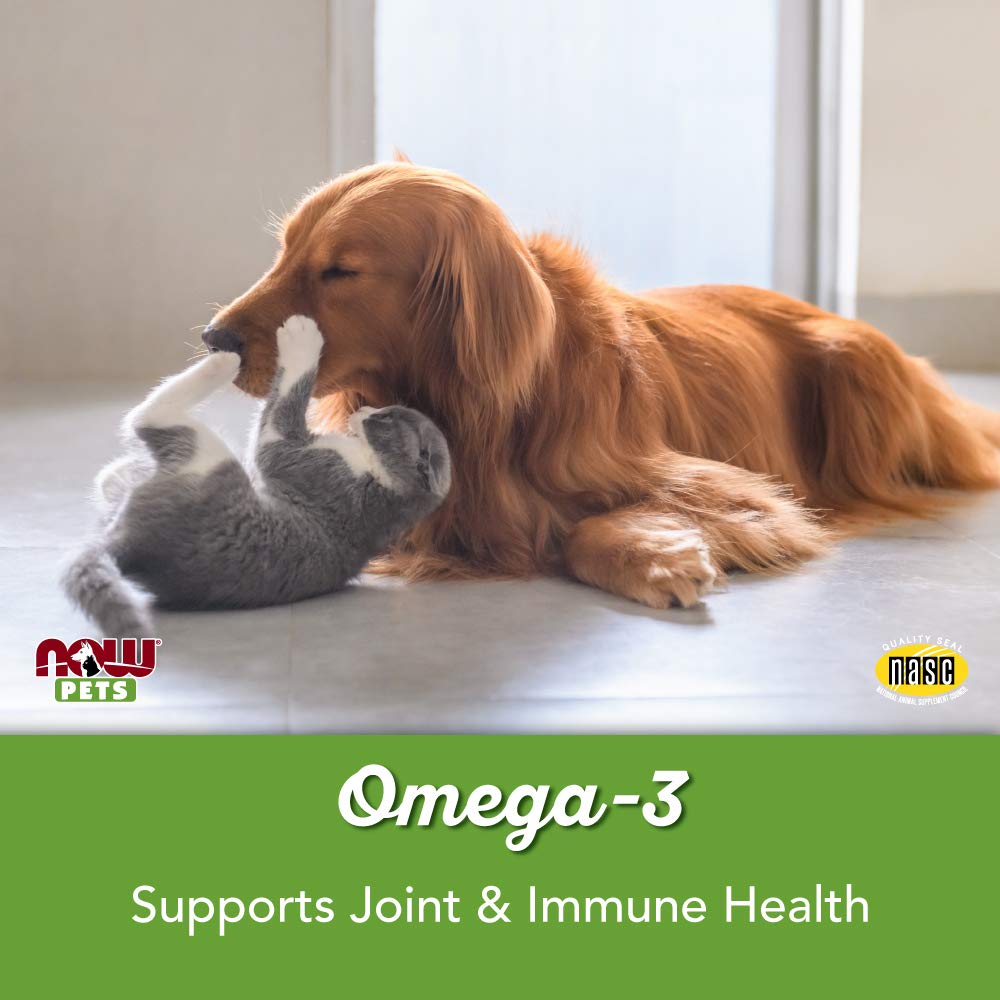NOW Pets Omega3 Mini Gels: certification NASC, traçabilité et sécurité