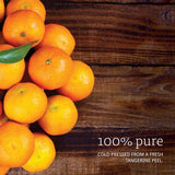 Diffuseur prêt à l'emploi avec huile mandarine NOW Foods.
