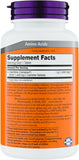 L-etiquette NOW L-Carnitine sur la bouteille, informations claires pour choisir