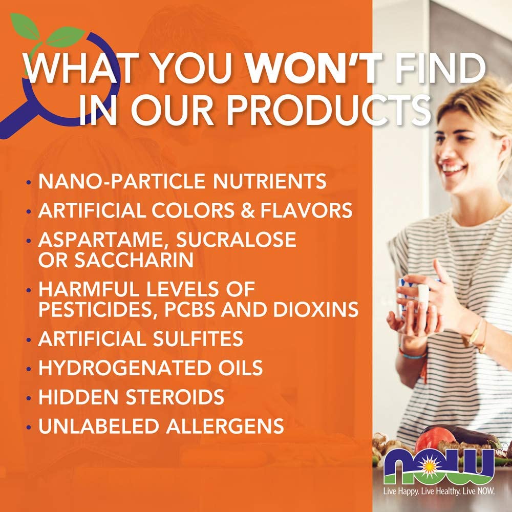 NOW Foods Lécithine de tournesol en poudre – forme poudre pour usages dans smoothies.