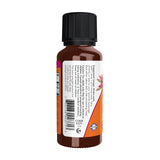 NOW Foods Vitamine D3 Liquide – étiquette kosher vegan certifiée.