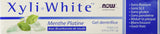 NOW Foods XyliWhite dentifrice emballage ensemble quatre, offre économique familiale.