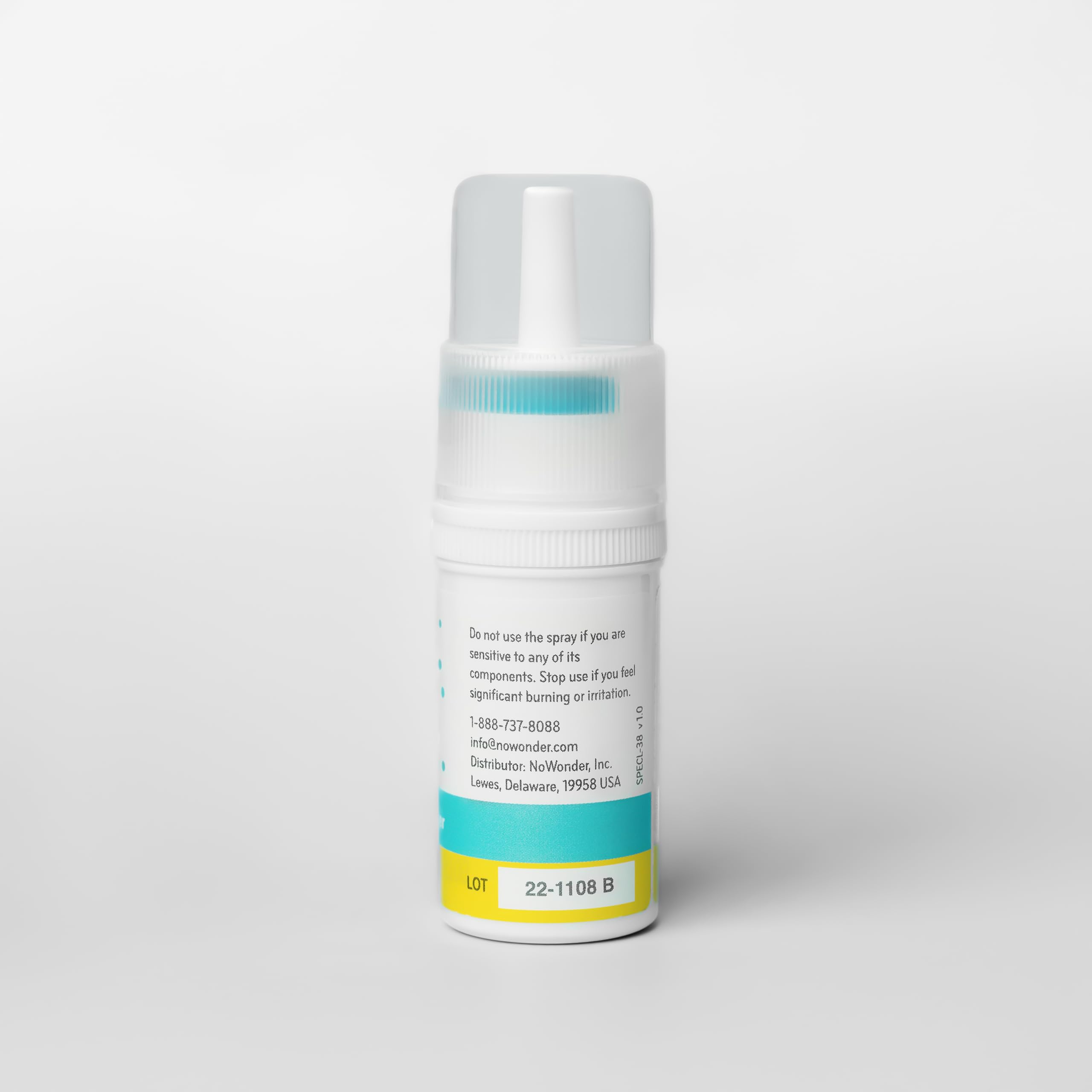 NoWonder Nettoyeur Nasal – format compact et pratique pour le voyage.