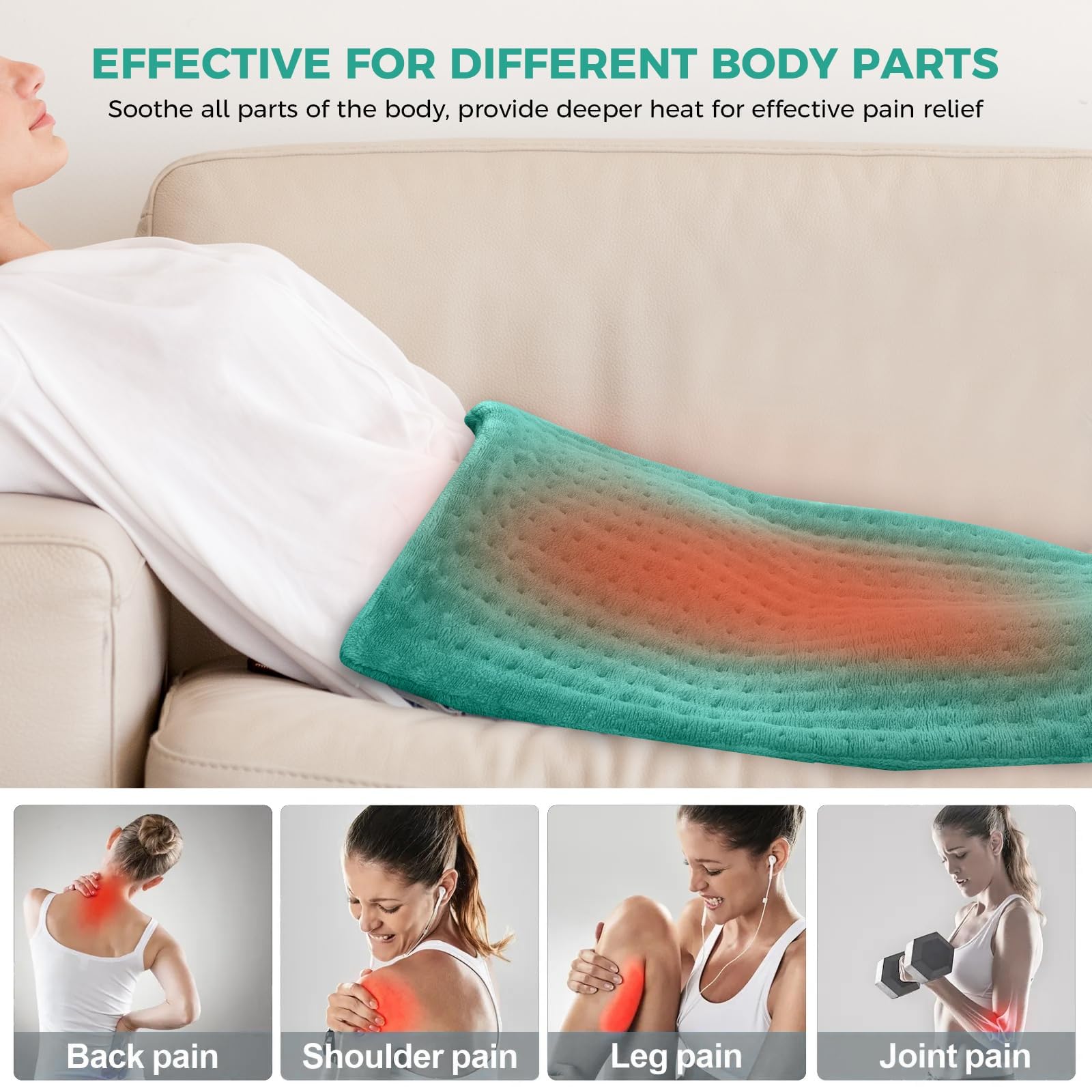 NOWWISH options chaleur humide ou sèche pour varier les sensations.