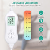 NOWWISH minuterie 15-120 minutes et arrêt automatique pour sécurité et économie.