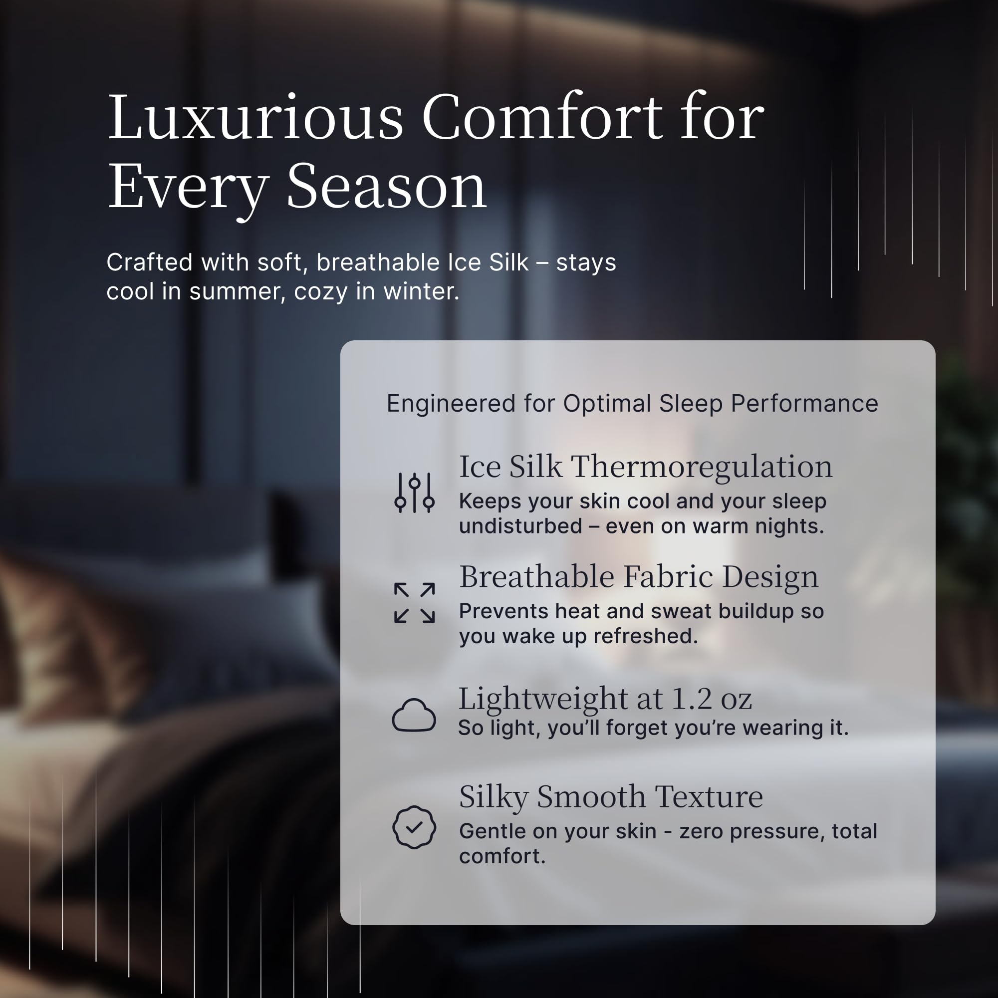 NOX SLEEP masque yeux avec pont nez assure une obscurité totale même en lumière.