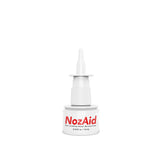 NozAid spray nasal hydratant en bouteille pour hydrater les voies nasales.