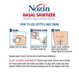 Nozin coton-tiges démarrage pour commencer l'utilisation.